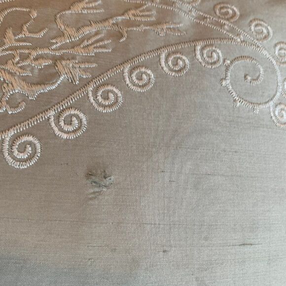 Light Pale designer beautiful Green Pillow - Picture 2 of 4